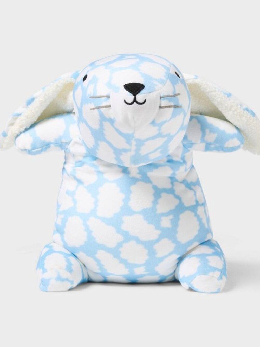 NEW Cloud Bunny Weighted Plush Kids' Throw Pillow - Pillowfort™ Blue/White